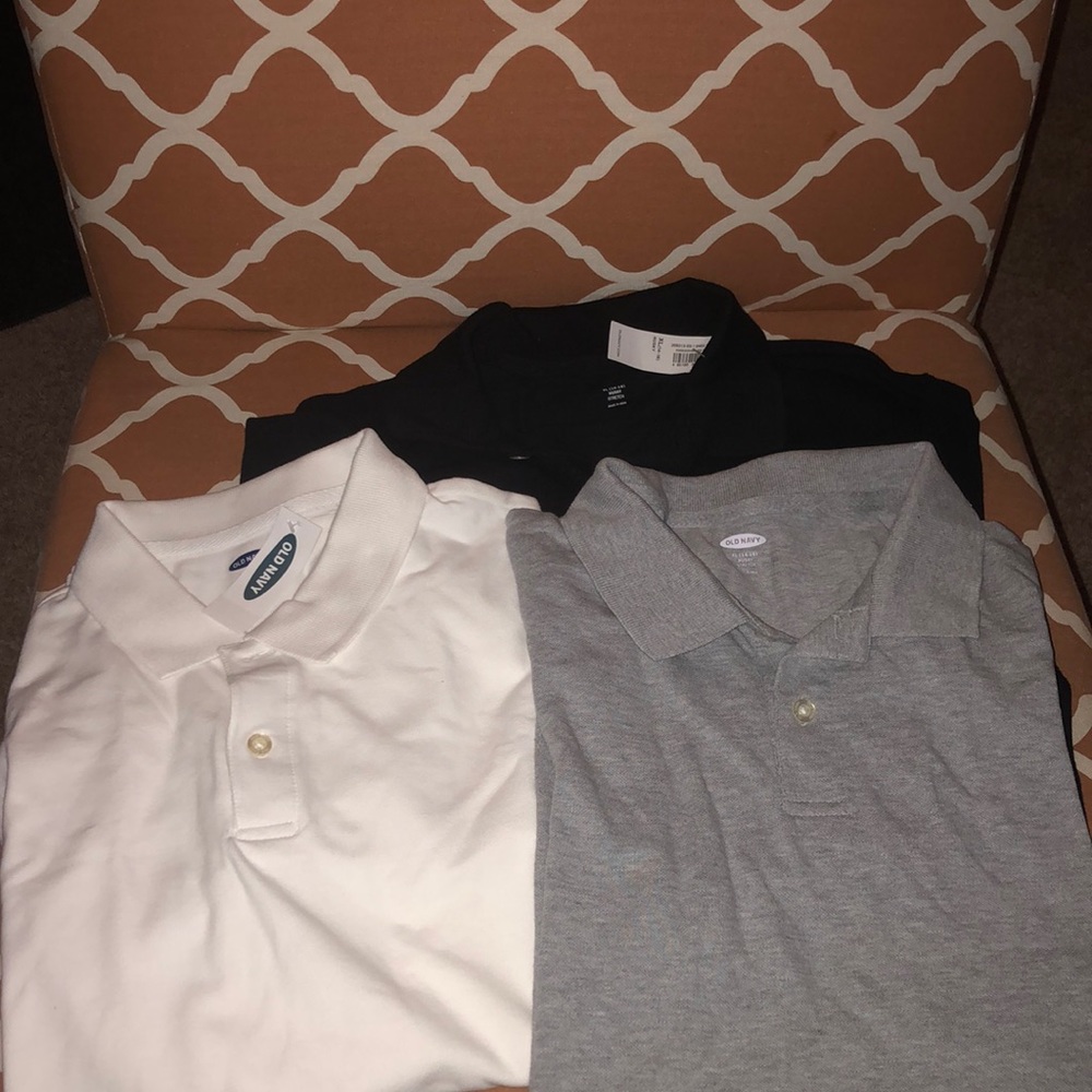 Lot of 3 Boys Old Navy Polos